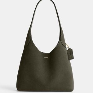 Coach Brooklyn 28 Olive Suede NWT Bag